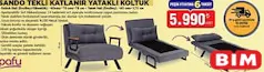 PAFU SANDO TEKLİ KATLANIR YATAKLI KOLTUK PAFU SANDO TEKLİ KATLANIR YATAKLI KOLTUK